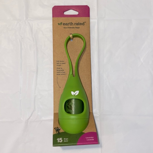NEW | Earth Rated Poop Bag Leash Dispenser w/ Bags (Lavender Scented) - Picture 4 of 7